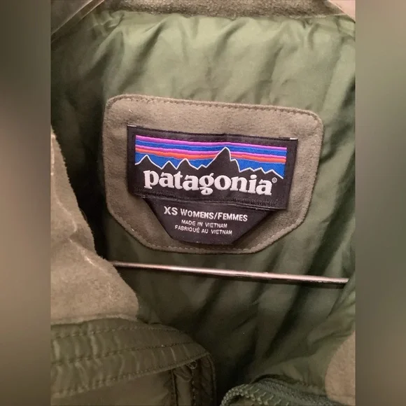 Patagonia Radalie Insulated Parka Industrial Green Puffer Quilted XS​ - Picture 4 of 10